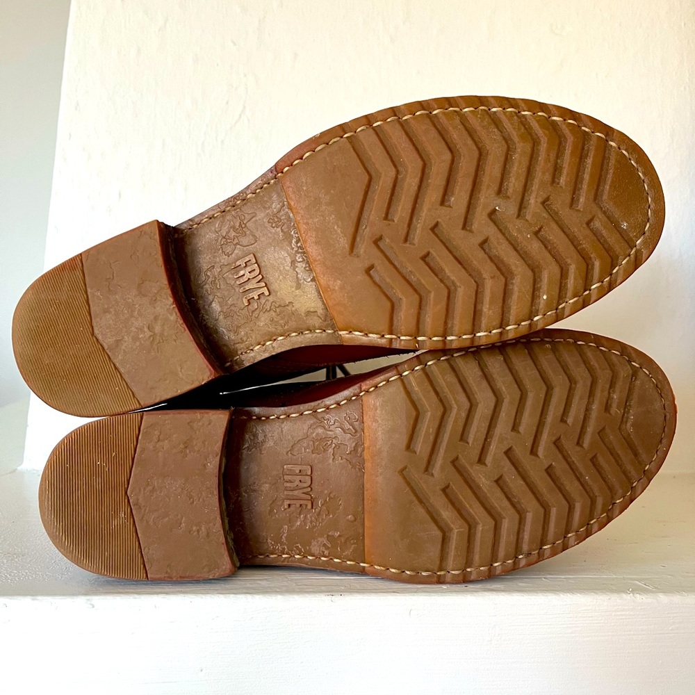 Frye Veronica Combat Boot In Caramel Size 7 - image 5